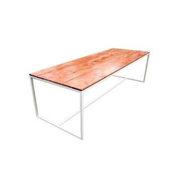 Stół z blatem drewnianym