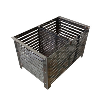 Koszyk na pellet dwukomorowy